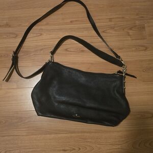 Kate Spade Black Leather Shoulder Bag